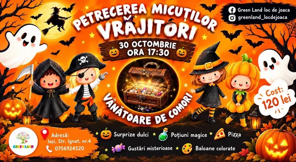 Petrecerea micuților vrăjitori