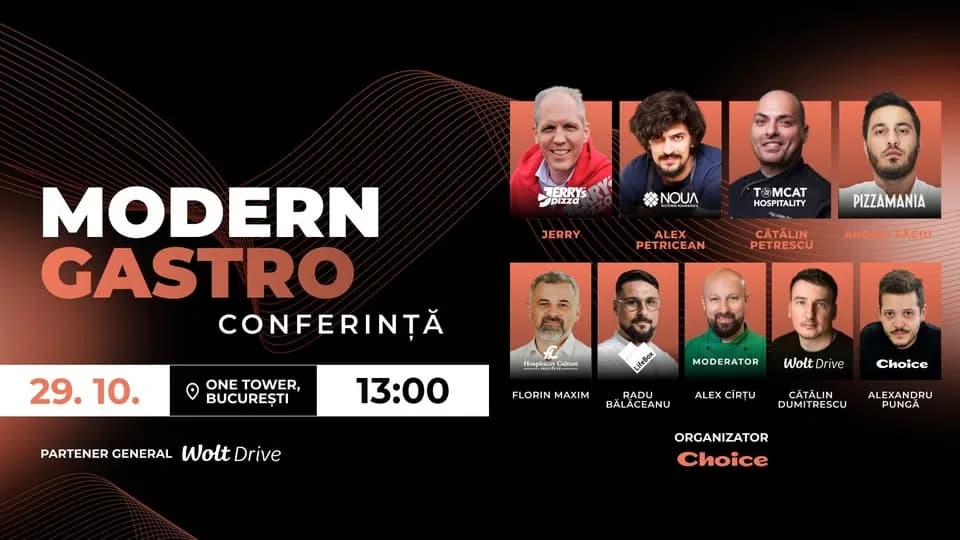 Modern Gastro conferință I Bucharest