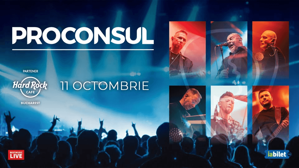 Concert Proconsul la Hard Rock Cafe