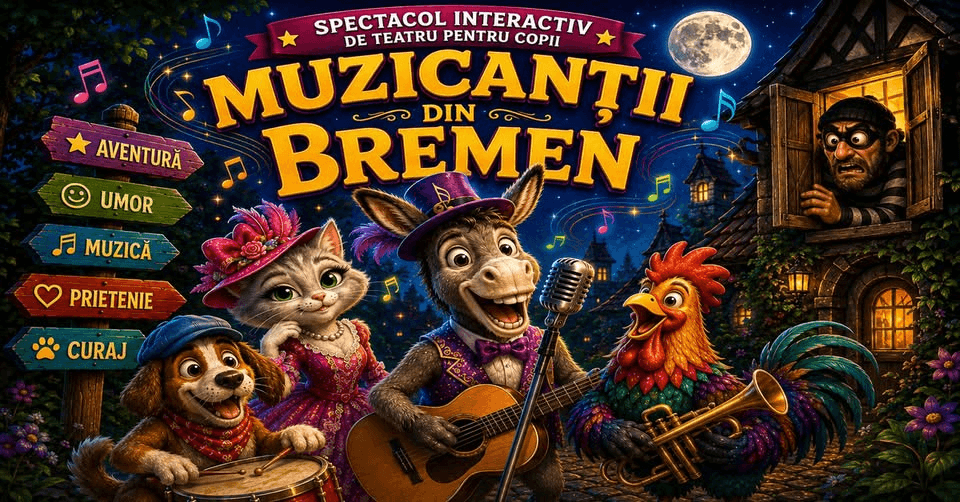 MUZICANȚII DIN BREMEN - Bucuresti