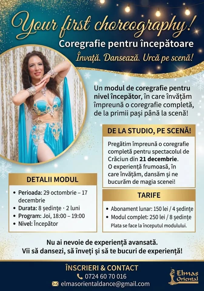 Coregrafie începătoare Crăciun