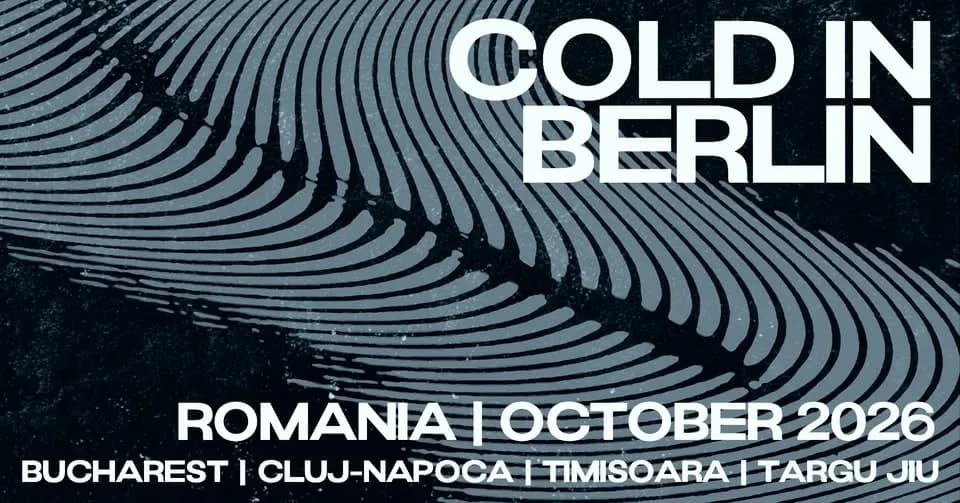 Cold in Berlin (UK) + Modern Sun Velt play Nemesis Art Club, Timisoara