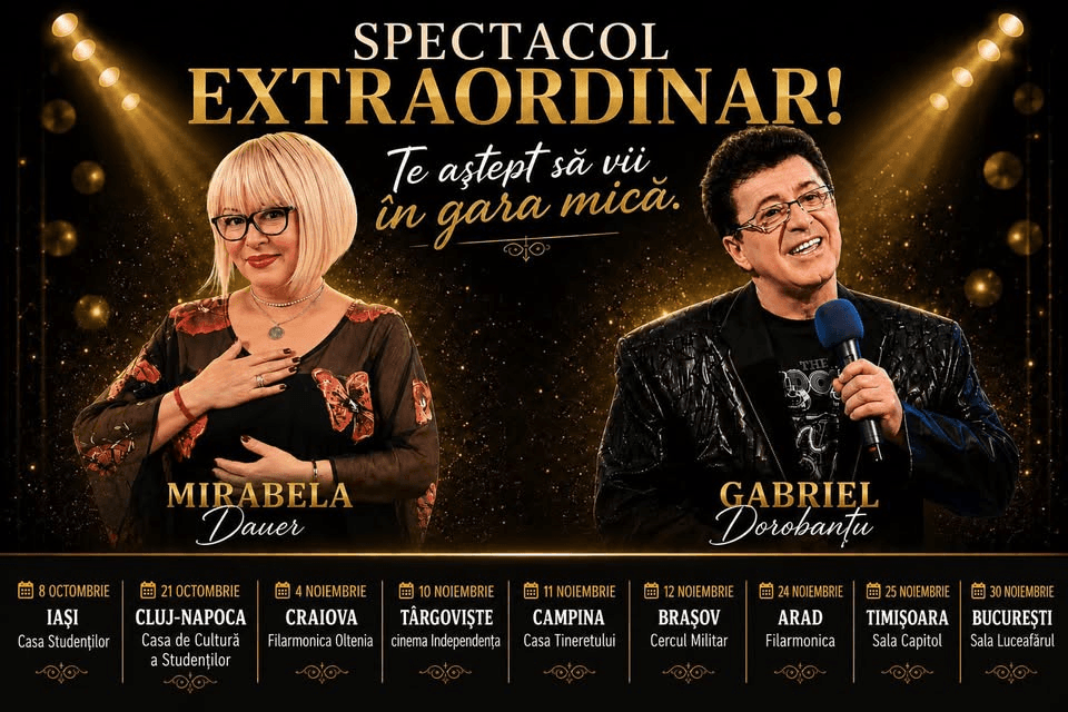 Te astept sa vii in gara mica - Mirabela Dauer & Gabriel Dorobantu - Timisoara
