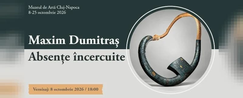 Expoziție Maxim Dumitraș: Absențe încercuite (sculptură)