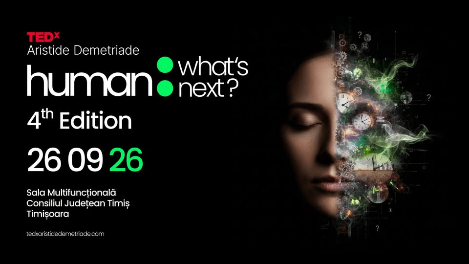 TEDxAristide Demetriade - Human: what's next?!