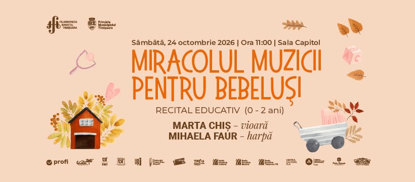 MUZICĂ DIN DESENE ANIMATE – Recital educativ (2 - 7 ani)