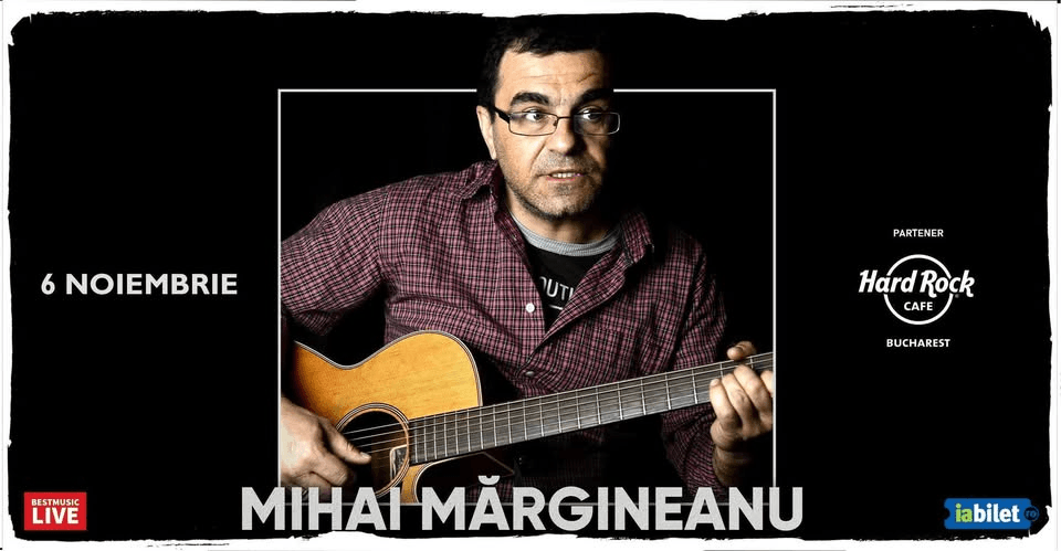 Concert Mihai Margineanu la Hard Rock Cafe