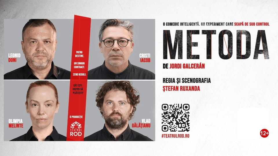 Metoda - de Jordi Galceran - PREMIERĂ la Iasi