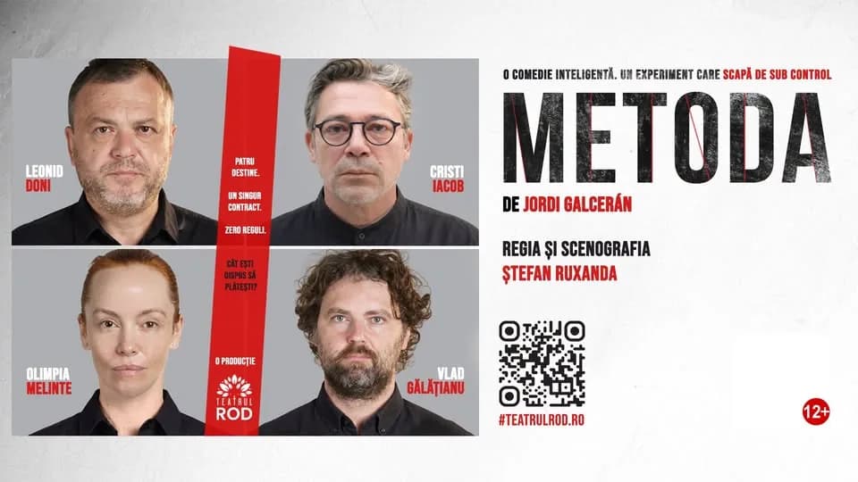 Metoda - de Jordi Galceran - PREMIERĂ la Iasi
