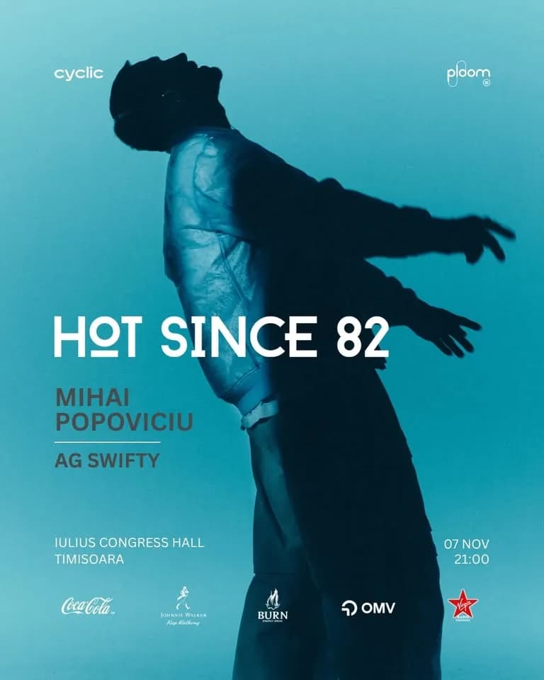 CYCLIC presents HOT SINCE 82 in Timisoara