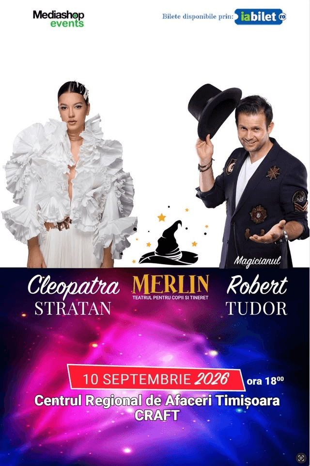 Back to school cu Magicianul Robert Tudor si Cleopatra Stratan