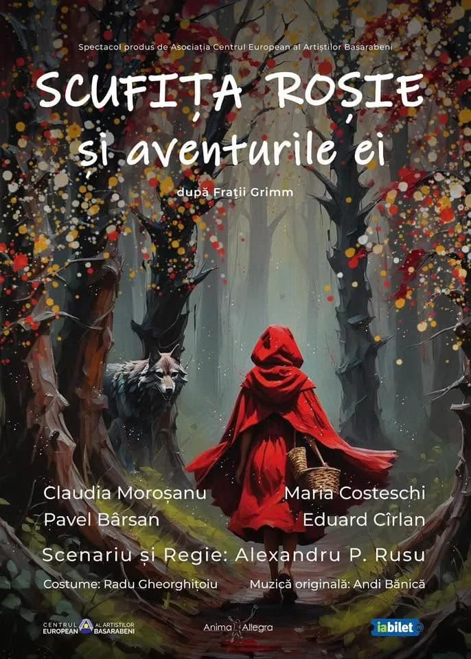 SCUFIȚA ROȘIE ȘI AVENTURILE EI • Teatrul Infinit