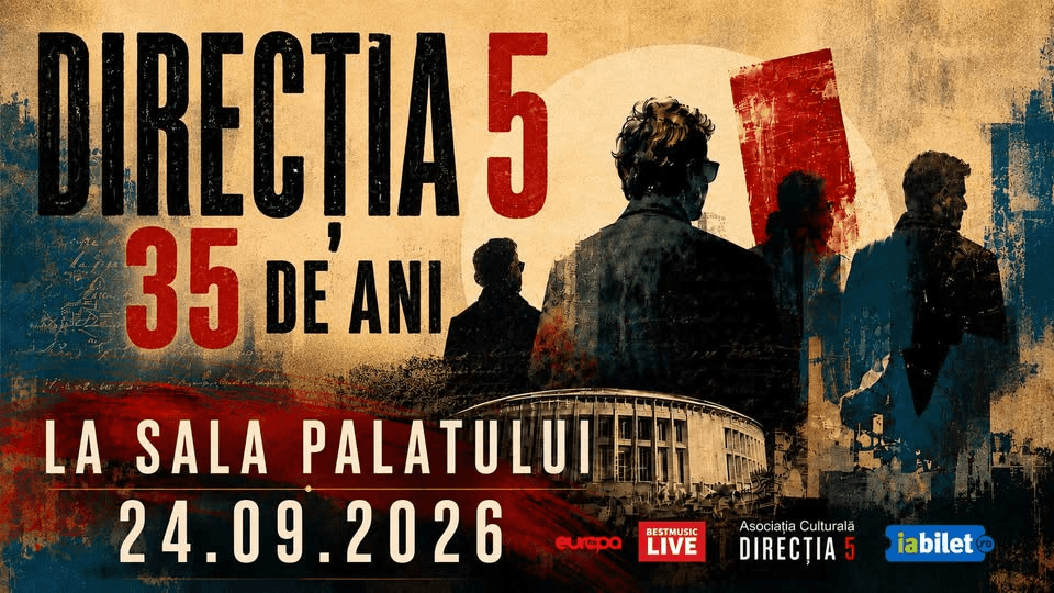 Directia 5 - Dubla aniversare la Sala Palatului - 35 de ani de la infiintare