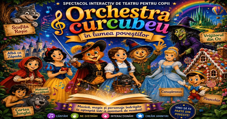 ORCHESTRA CURCUBEU ÎN LUMEA POVEȘTILOR - Bucuresti