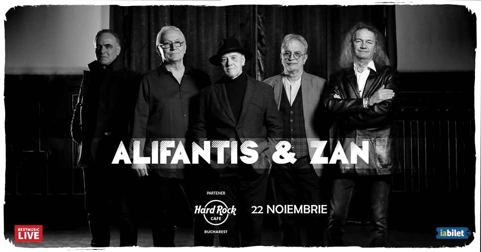 Concert Alifantis & Zan la Hard Rock Cafe