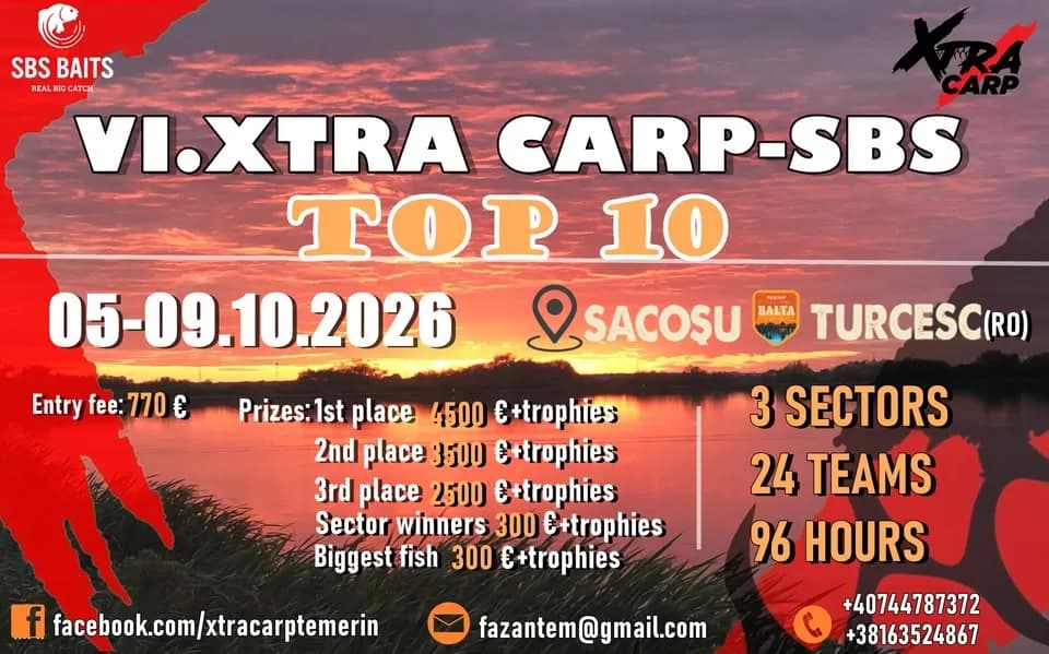 VII.Xtra Carp-SBS Top 10 Cup